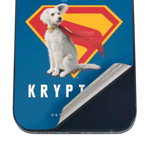 Superman 2025 Krypto the Super Dog iPhone 16 Plus Skin